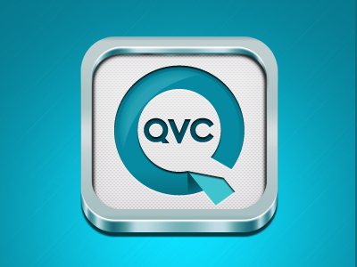 QVC App Icon Example by Joe Pascavage on Dribbble