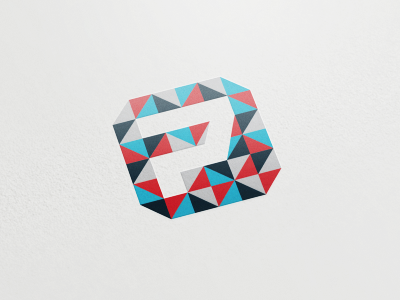 Logo Concept octagon p penrose rectangle square triangle