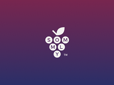 S O M M L Y booking flat grapes icon identity leaf lettering logobranding logotype resort restaurant store tour typography ui ux vineyard wine wine club winery