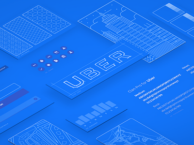 Design Platform Wallpaper 3d design design system hero isometric render uber uber design