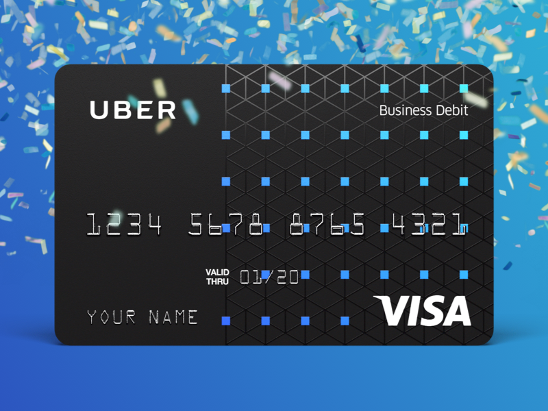 Uber Visa Debit Card for Drivers Surprisingly Rewarding by U_D for