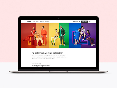 Pride! go forward pride rainbow san francisco together uber uber design worldwide