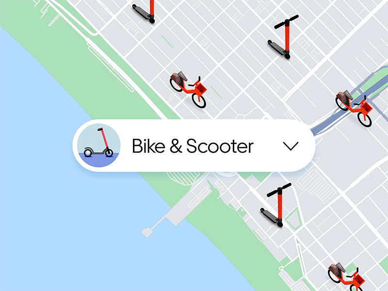 uber bike and scooter