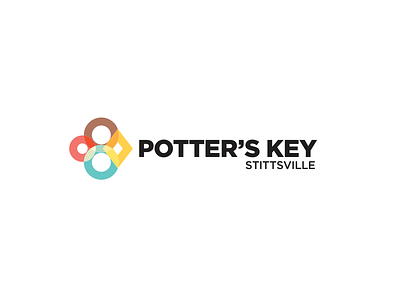 Logo for Potter's Key branding icon key logo real estate