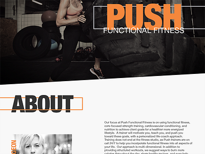 Fitness Website