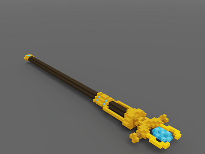 Bluesion The Light Of Hope 3d design game pixel pixelart rpg staff