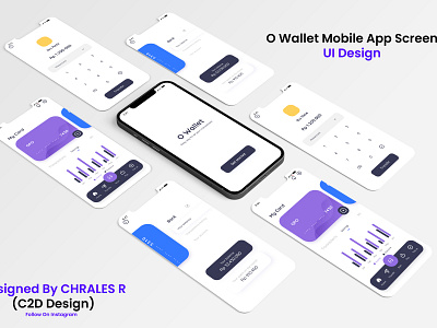 Wallet Mobile App UI Design branding graphic design logo ui