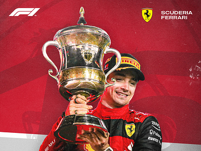 2022 F1 Charles Leclerc Poster