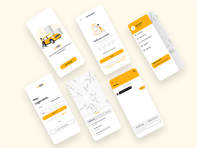 Cabby app cab taxi yellow