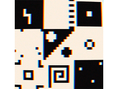 Pixel Party 01 8 bit 8bit abstract black and white lofi pixel pixel art pixels