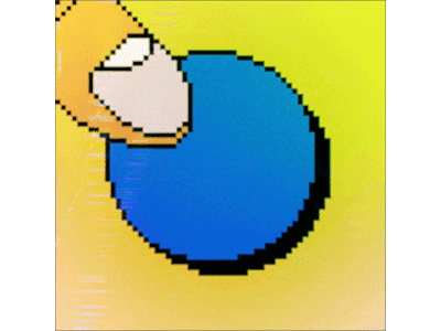Button Push 8 bit 8bit button color endless finger loop pixel pixels retro