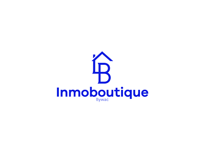 "Inmoboutique" Real state agency logo design 2 abstract branding design graphic design home house icon logo typography vector
