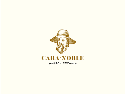 Cara Noble Mezcal logo design