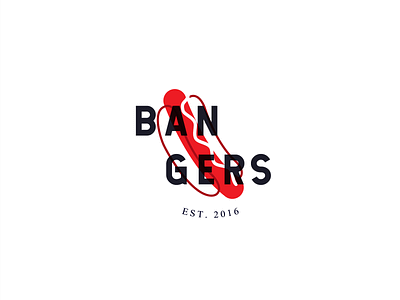 Bangers Logo branding design food food illustration graphic design logo mexico typography vector