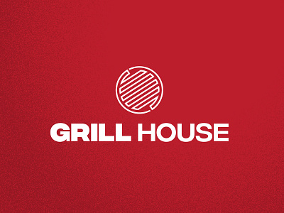 Grill House branding corporation food graphic design grill grilled image logo restaurant vector