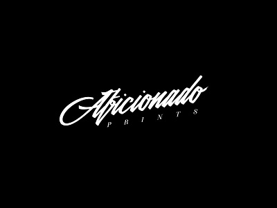 Aficionado Prints art brand bw decor home ink logo paintings posters printing serigrafia tint