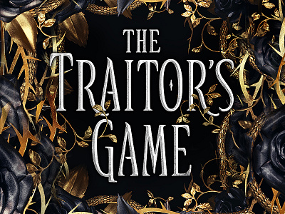 The Traitor's Game Book Cover 3d 3d illustration billelis book cover book design design ornate publishing typography