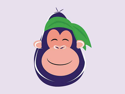 Meet Bubbles - our lovable UX Gorilla :) gorilla logo design