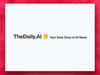 TheDaily.AI ai artificial data intelligence ml news