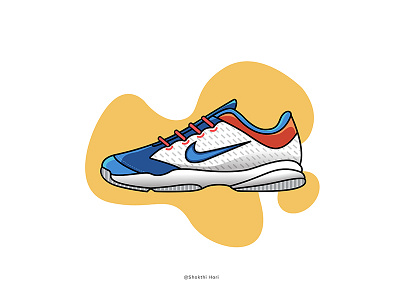 Shoe 3 illustration lineart reebok runningshoes shoe shoes sole vector
