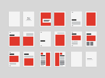 Design layout for a book a5 book design layout magazine paper red storyboard wideframe