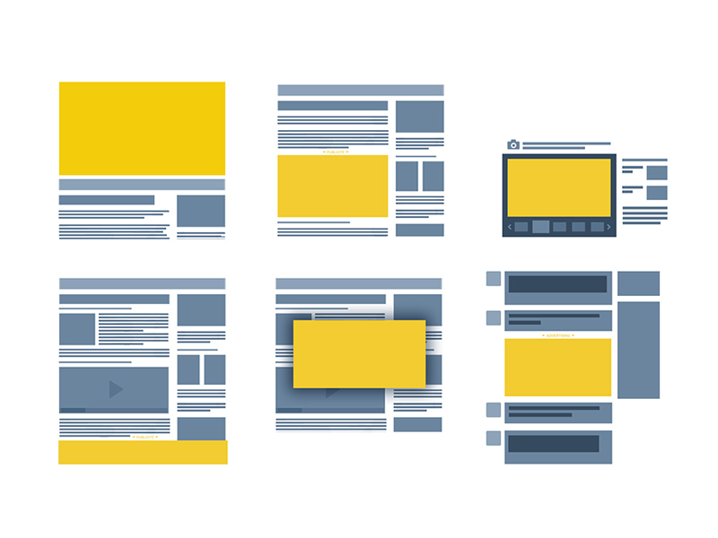 Wireframes Integration of outStream Video Ad Formats by Olivier REYNAUD ...