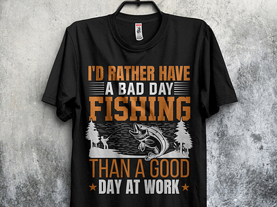 Fishing I'D Rather Have Bad Day Fishing Than A Good Day Hawaiian Shirt
