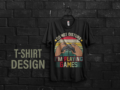 Gaming vintage retro t-shirt design design gaming retro t shirt gaming t shirt gaming vintage graphic design illustration t shirt t shirt design