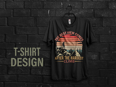 Hiking vintage retro t-shirt design template best hiking t shirts design graphic design hiking hiking retro t shirt hiking t shirt hiking t shirt design hiking vintage t shirt illustration mens hiking t shirts retro t shirt t shirt t shirt design vintage retro t shirt vintage t shirt