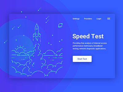 Daily UI: 003 / Landing Page art concept daily epamdaily landing line lineart ui