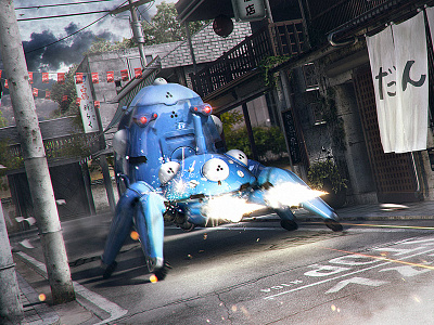 Tachikoma Fight