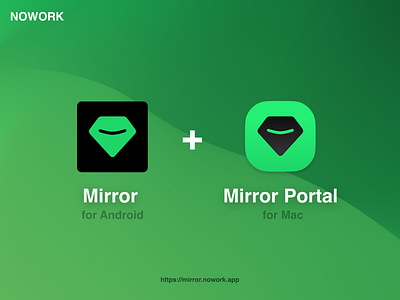 Mirror : Sketch Mirror for Android android app branding design design tool icon logo sketch web
