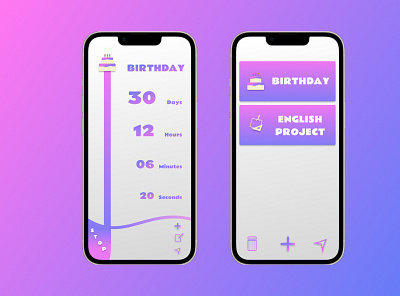 Countdown Timer 014 app countdown timer daily ui daily ui challenge day 14 design phone application ui ux