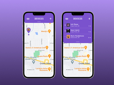 Location Tracker 020 app daily ui daily ui challenge day 20 design device tracker devices location tracker phone application ui ux