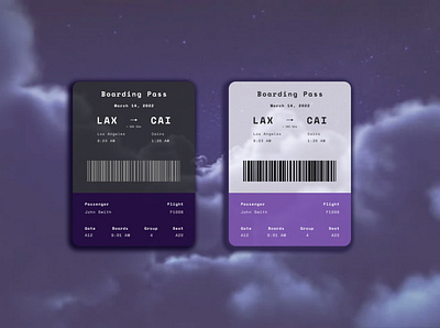 Boarding Pass airplane app daily ui daily ui challenge design design a boarding pass. flight illustration phone application ui ux