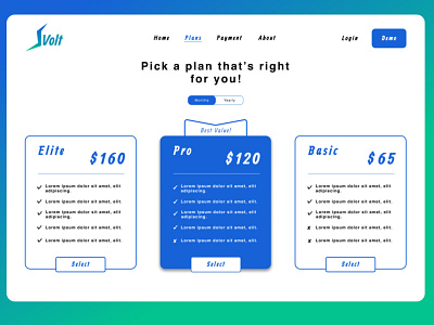 Pricing Plans 030 daily ui daily ui challenge day 30 design options pricing pricing plans ui ux