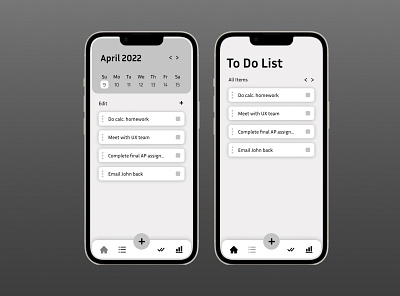 Simple To-Do List Application app daily ui daily ui challenge dailyuiday42 day 42 design list phone application simple to do to do list ui ux