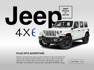 Info Card for The Jeep 4XE