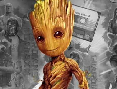 Baby Groot Poster by Marvel Official Brand Shop 3d animation art jewellers article illustration photographer photos typography vector