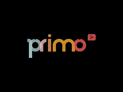 Primo - kids colors logo branding graphic design logo