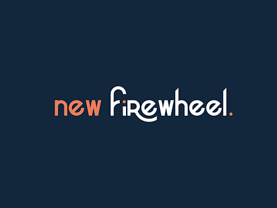 New Firewheel - online music courses logo branding graphic design logo