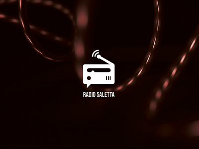 Radio Saletta logo branding design graphic design logo vector