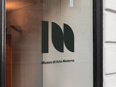 Museo di Arte Moderna - Logo Design branding design graphic design logo logo design mockup museum print vector