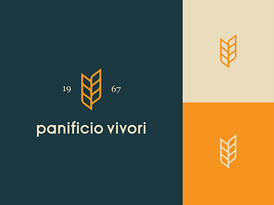 Panificio Vivori - Logo Design & Identity Proposal bakery basic brand brand identity branding bread design grain graphic design logo logo design minimal modern restyle shop simple typography vector visual identity wheat