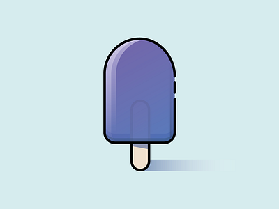 Ice cream icicle