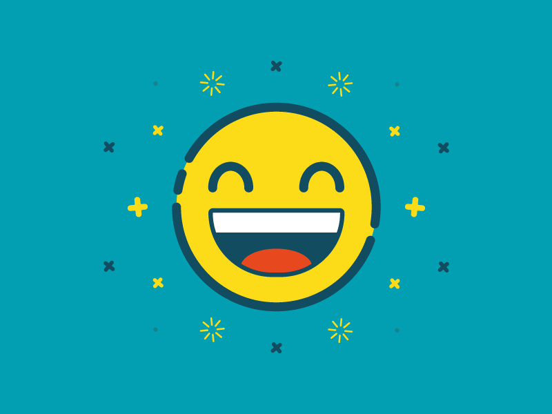 Happy Emoji happiness vector flat happy emoticon emoji