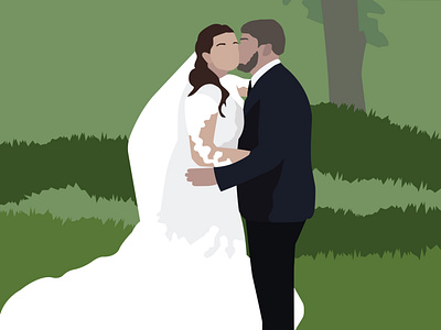 Custom Wedding Portrait