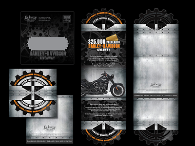 Harley-Davidson Invite branding design typography