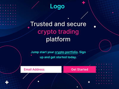 Crypto Trading Platform website app branding design icon illustration logo typography ui ux vector