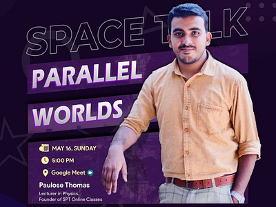 Space Talk Poster